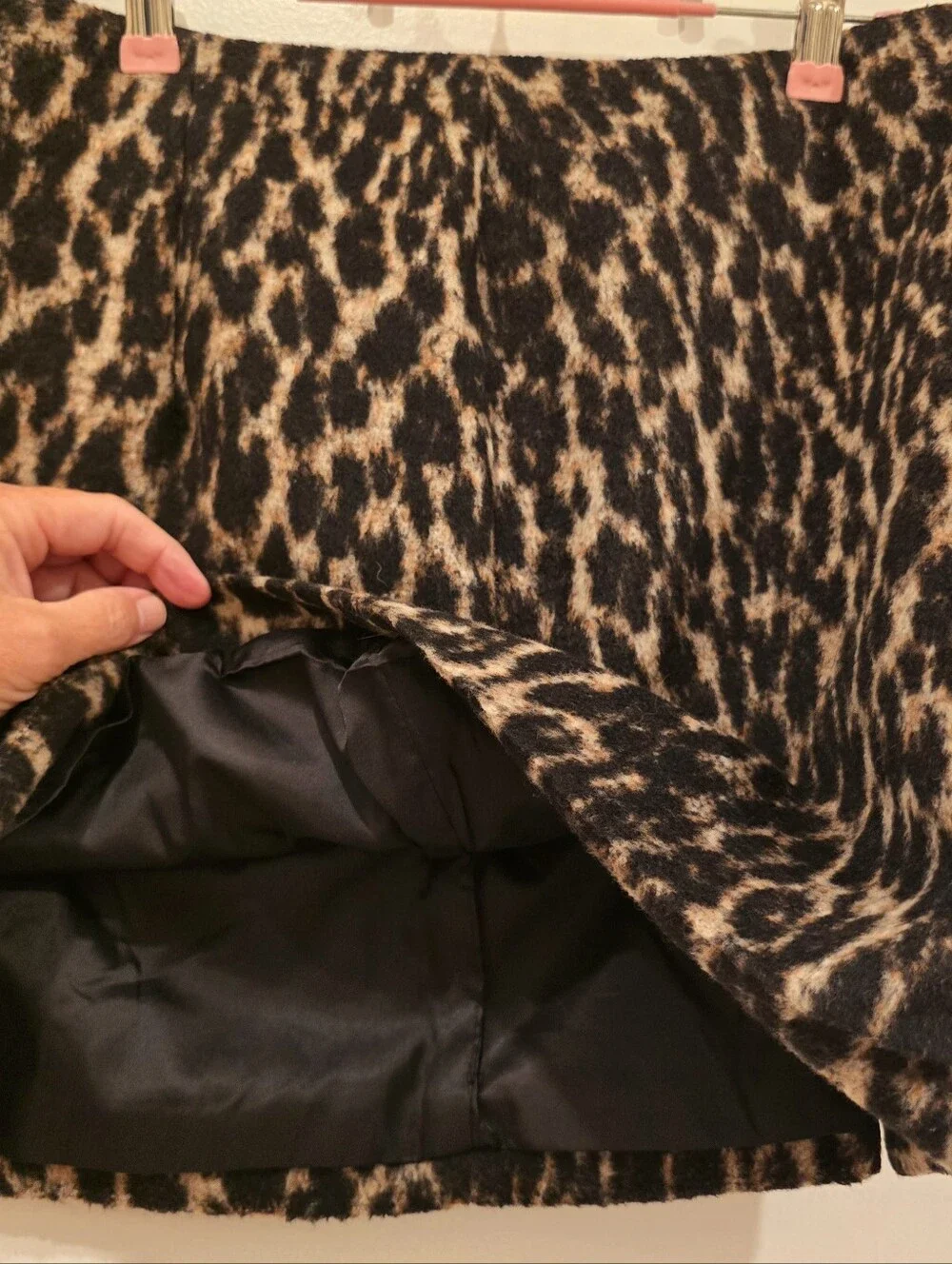 Papermoon Leopard Print A-Line Skirt - Brown, Tsn & Black